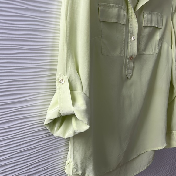 100% Silk blouse Ann Taylor - Picture 4 of 7